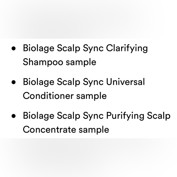Biolage Scalp Sync Clarifying Shampoo, Universal Conditioner, and Concentrate - Picture 2 of 6